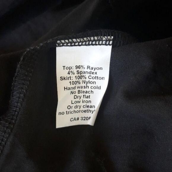 Vtg Artsy Western Ruffled Scalloped Eyelet Lace Tulle Full Skirt Tank Dress Sz 0 - Picture 8 of 8